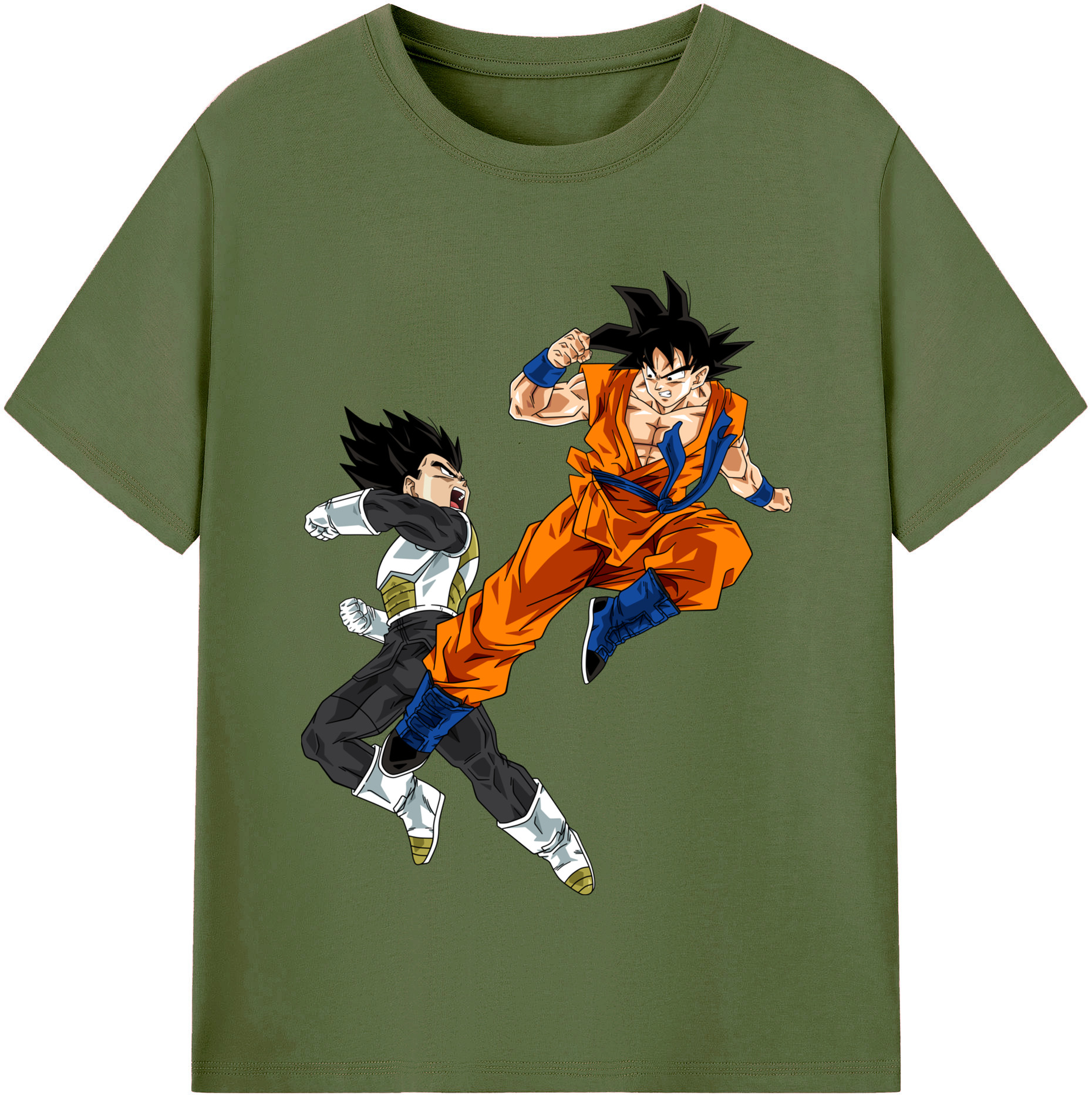 （画像用） ドラゴンボール 孫悟空（そん ごくう）Son Goku カカロット DRAGON BALL Kakarotto 綿100％半袖Tシャツ（フロントプリント）